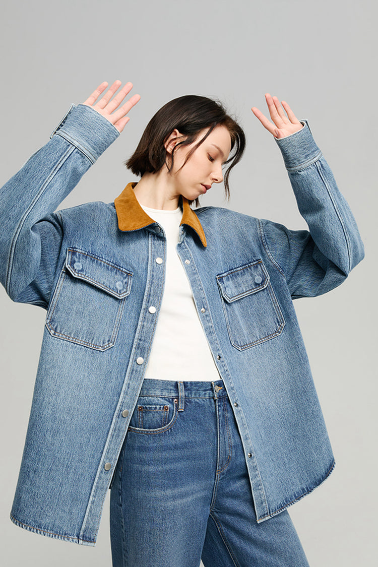 California Sunset Denim Shirt | HJ902