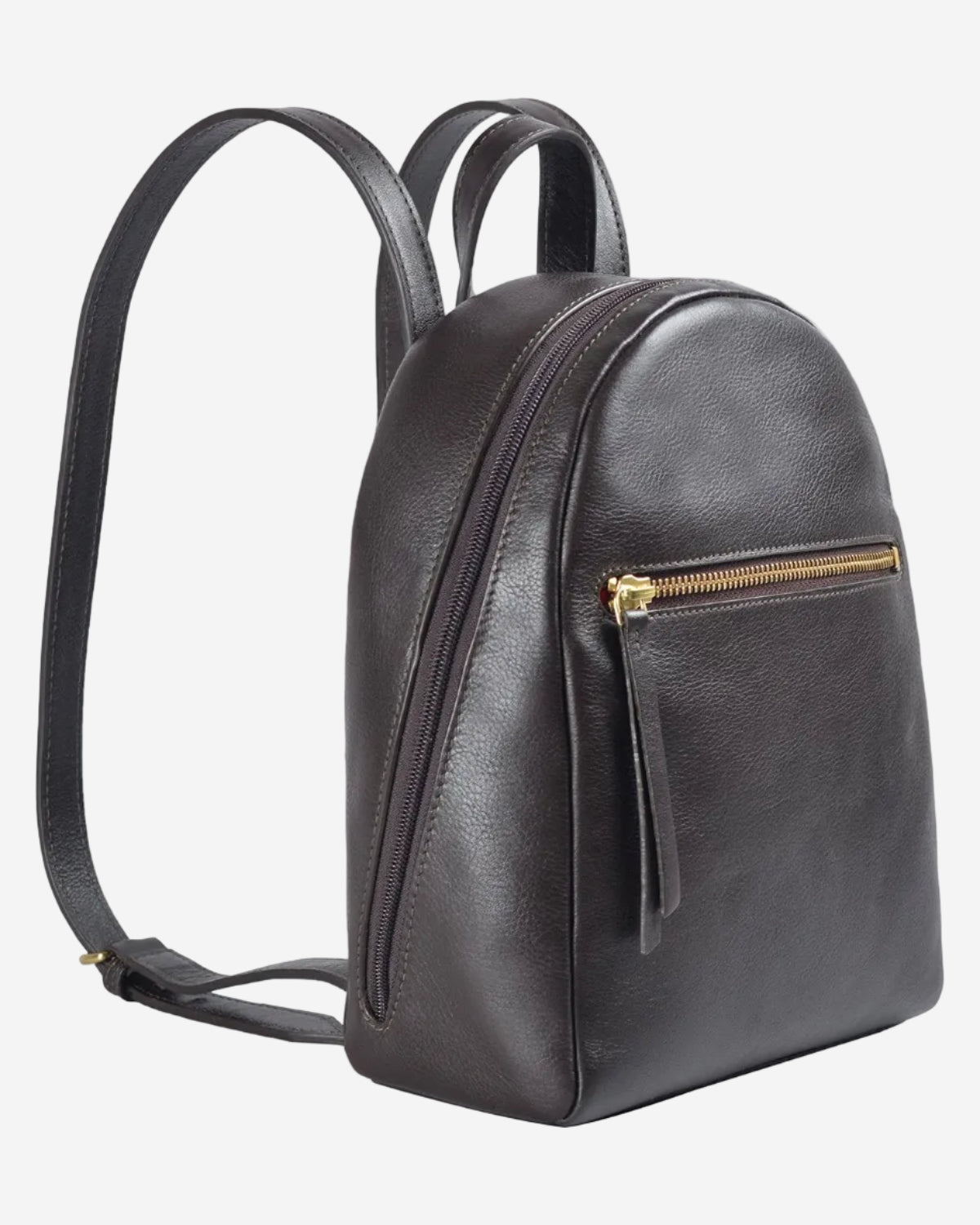 Kiwi Small Leather Backpack