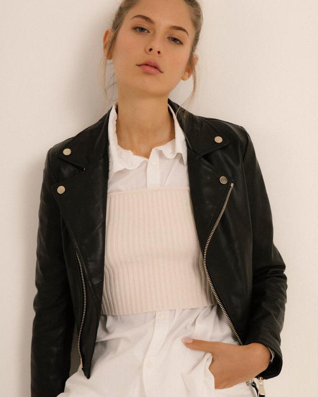 Midi Biker Jacket