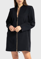 Nina Jacket in Black Wool