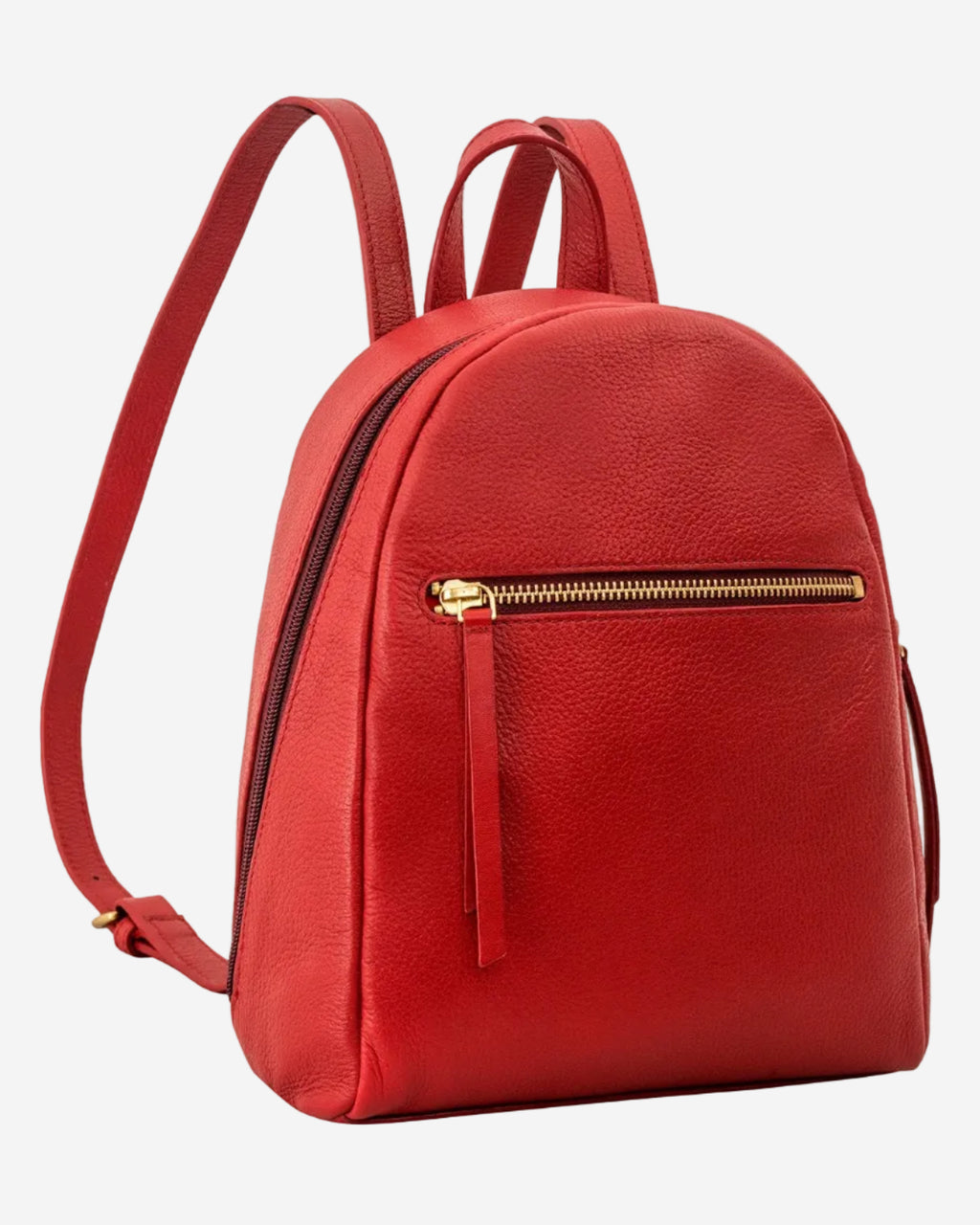 Kiwi Small Leather Backpack
