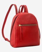 Kiwi Small Leather Backpack
