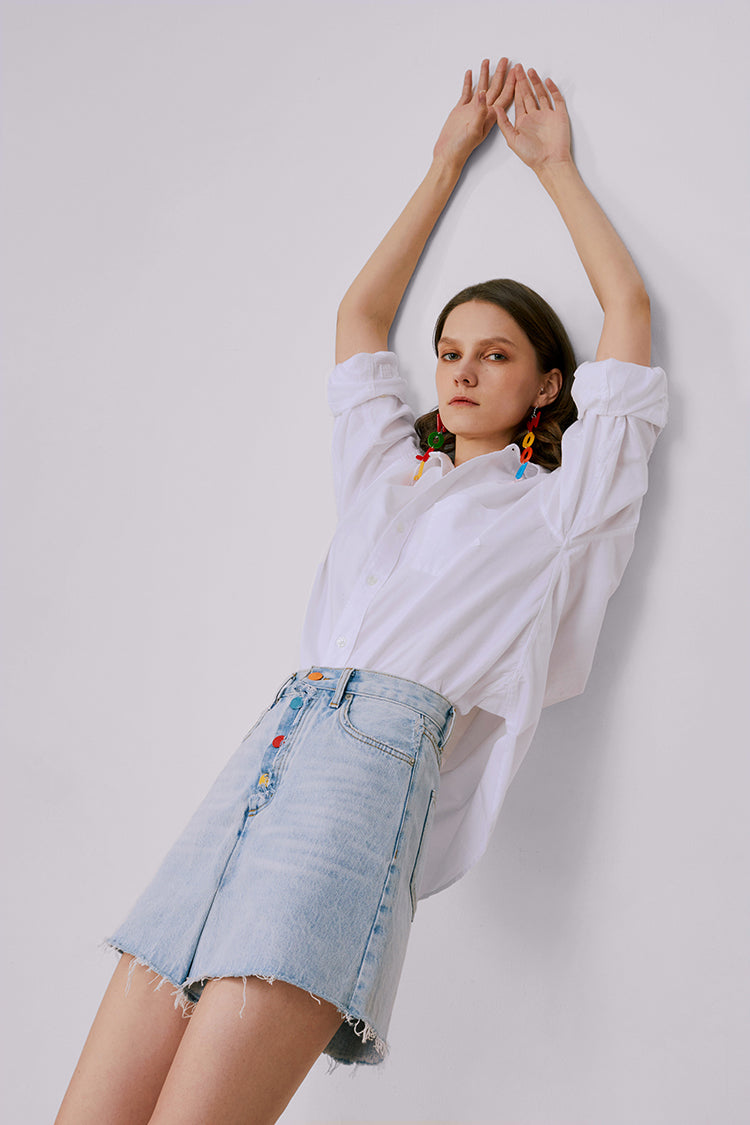Rainbow Pleat Skort | HJ119