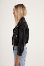 Puffy Biker Jacket