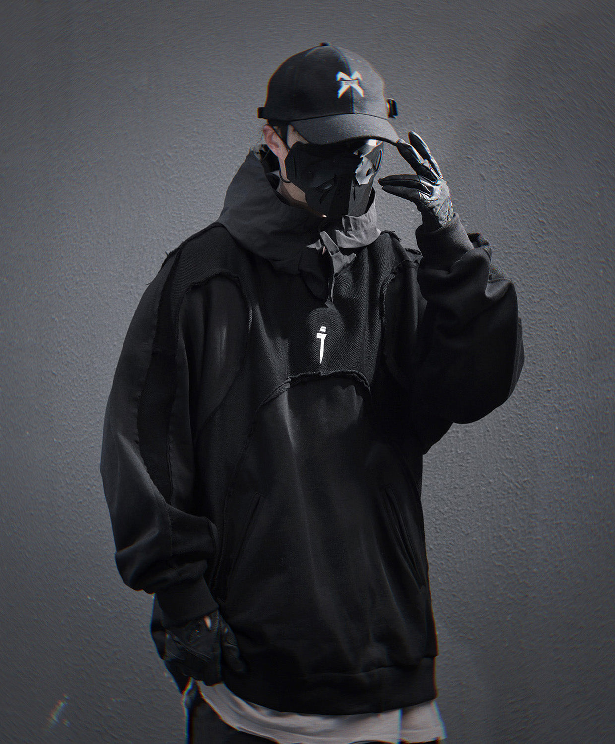 Black NX Hoodie | HiH56