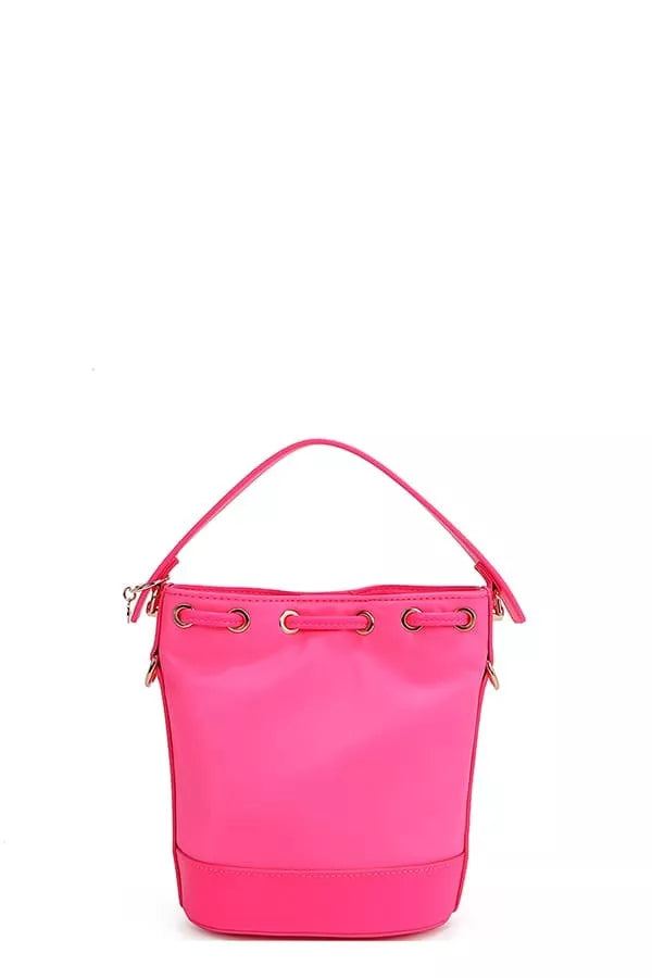 Nicole Lee USA Color Patch Bucket Bag