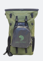 Waterproof Floating Backpack Dry Bag with Shell Bag | Green