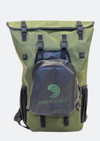 Waterproof Floating Backpack Dry Bag with Shell Bag | Green