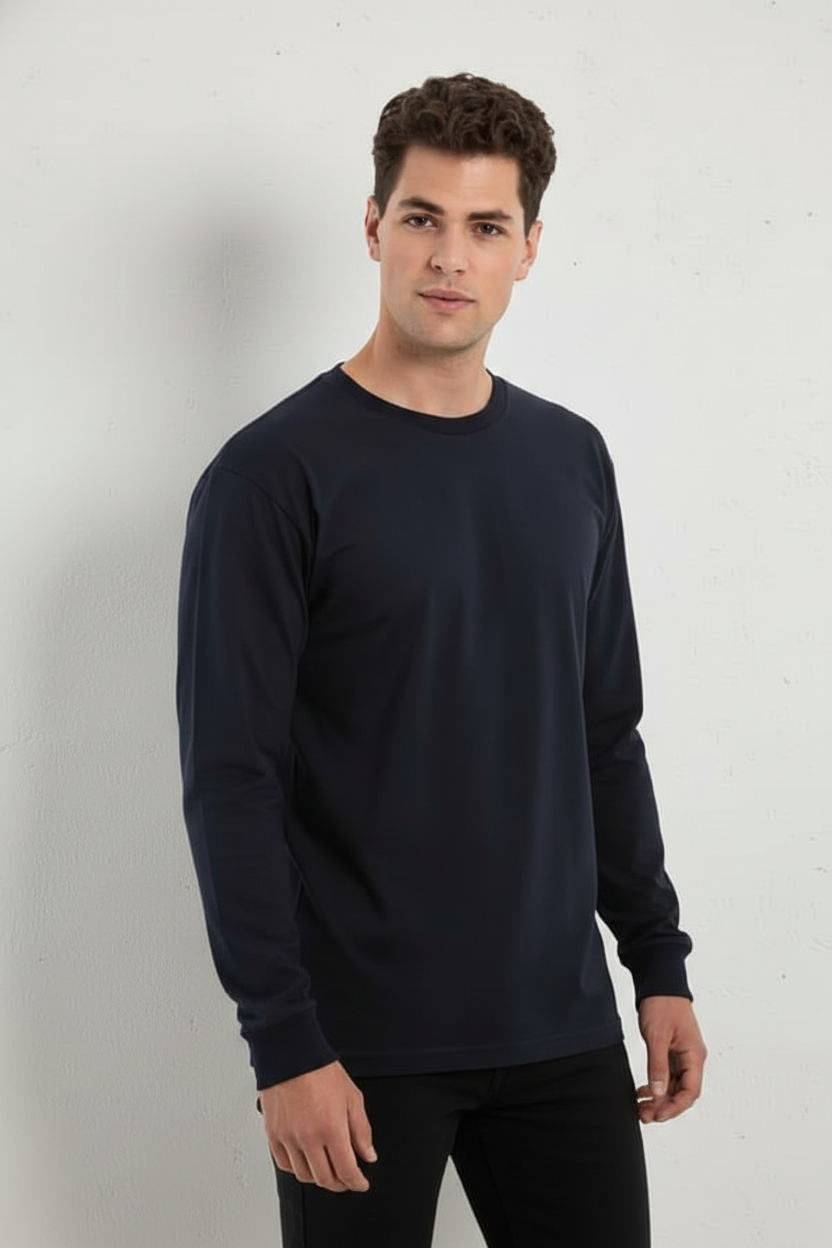 Basic Long Sleeve T-Shirt | 3055