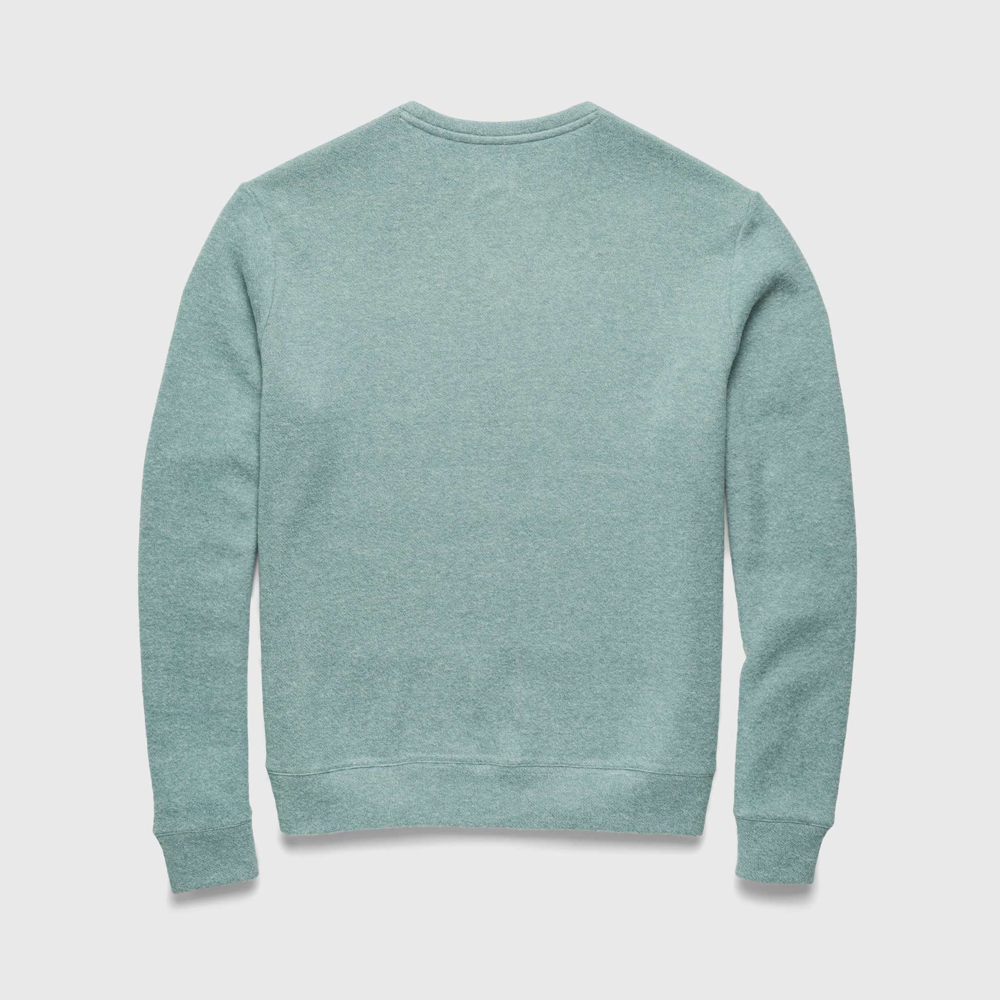 Butch Cashmist Crewneck | Aqua Heather