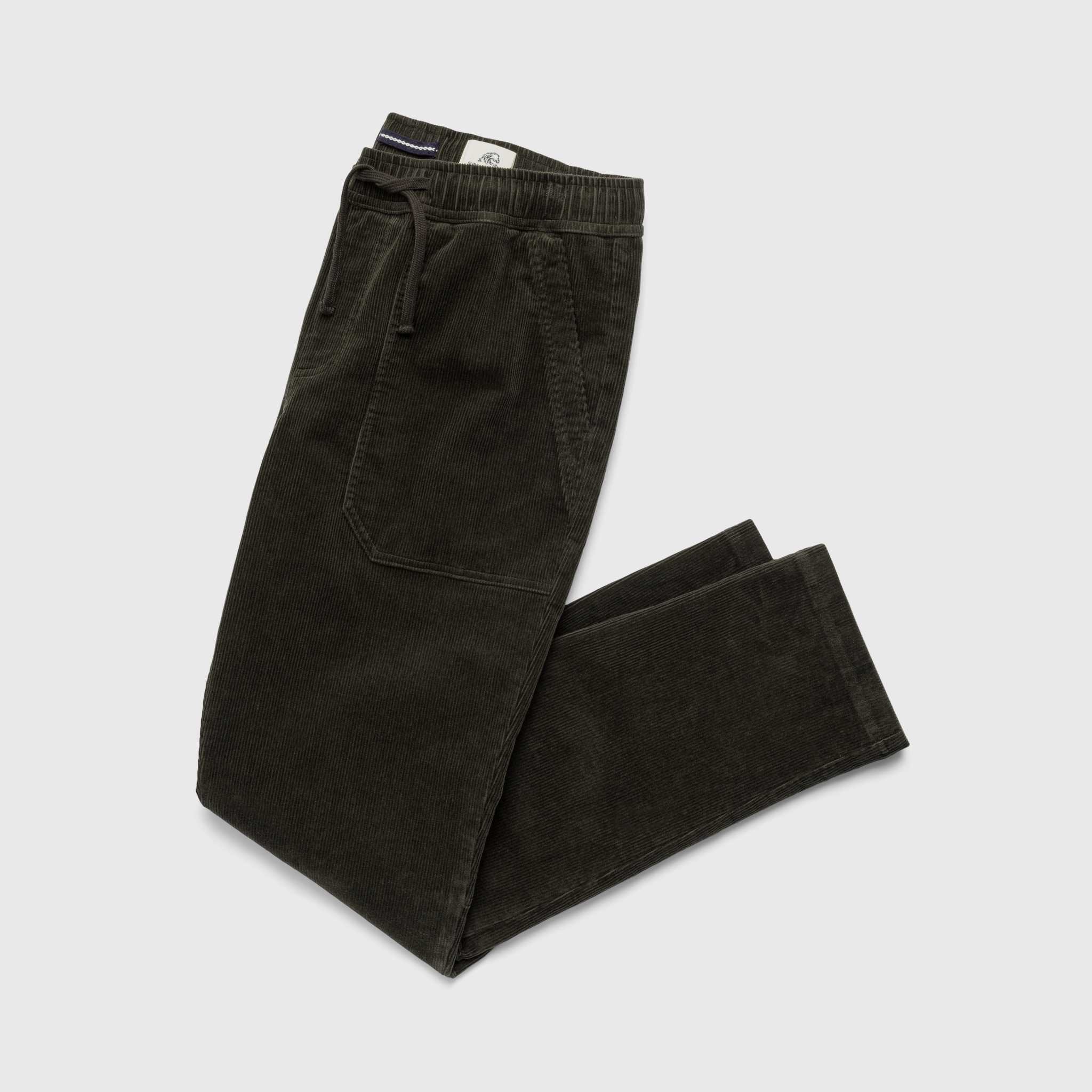 Tyler Corduroy Utility Pant | Peat Moss
