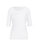 EGI Luxury Cotton Underwear Invisible Seamless Clean-Cut Scoop Neck T-Shirt