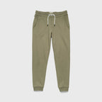 Dune Drawstring Terry Jogger | Lichen Green