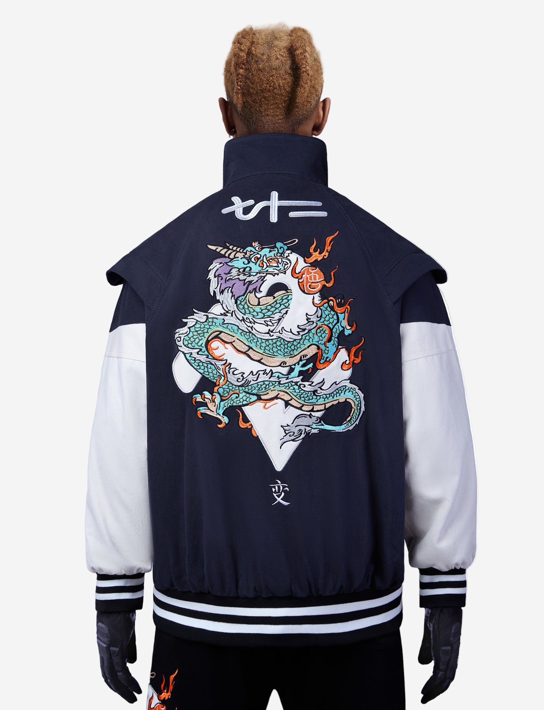 Resting Dragon Embroidery Jacket | YEJ5