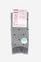 Conte Cotton Socks Classic | 243 Airy Sole and Lurex