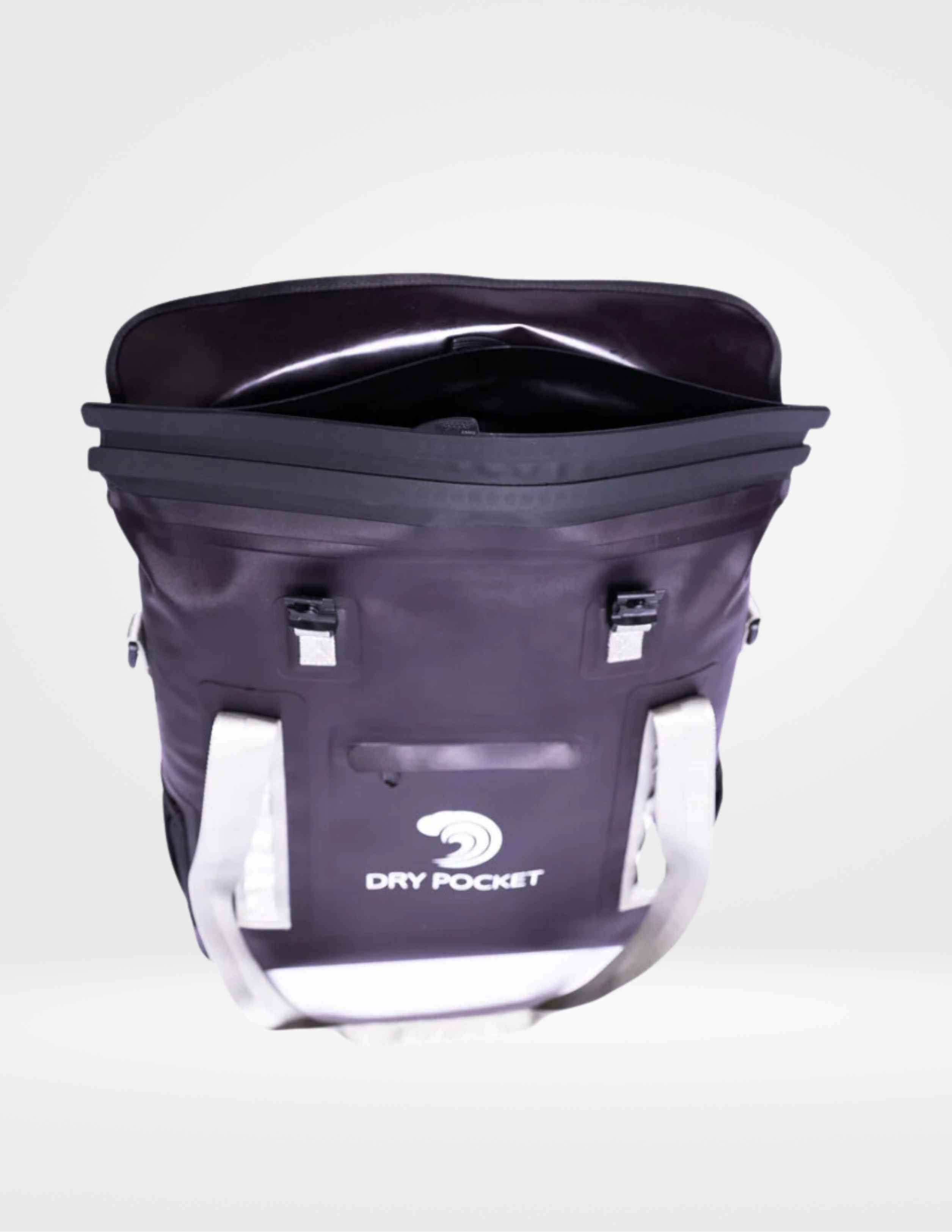 Dry Pocket Auto-Sealing Waterproof Floating Scent Proof Tote Cooler Black