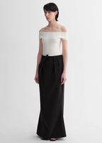 Mulberry Silk Blended One-Shoulder Strapless Summer Top