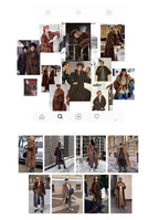 Behind The Vintage Mink Stand Collar Short Fur Coat