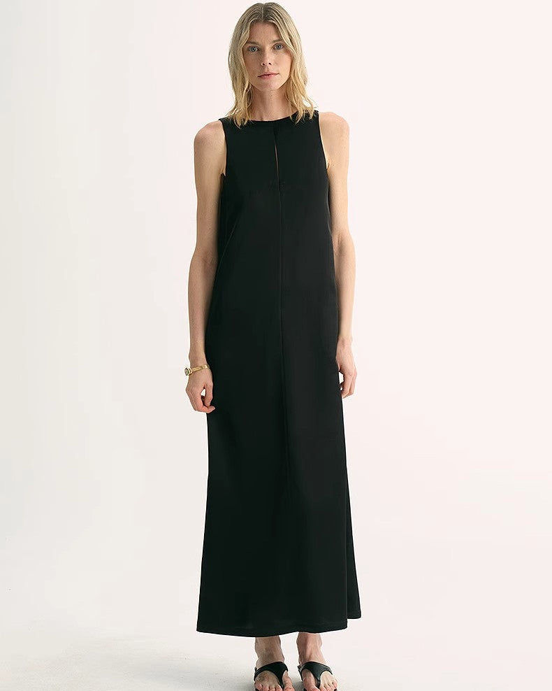 Fireladyfur Women's Acetate Wool A-Line Dress ‘Corridor Stride’