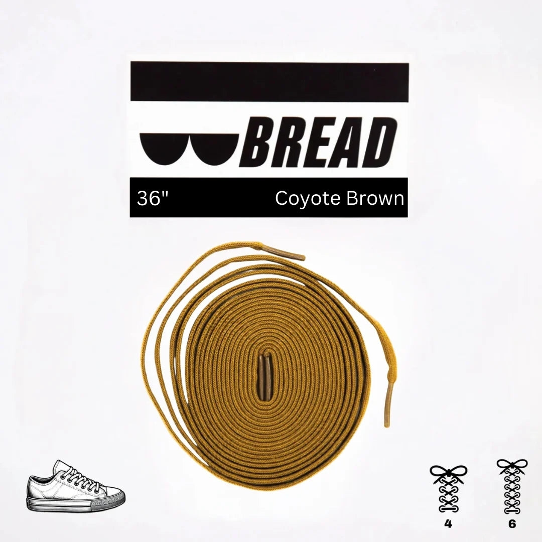 Coyote Brown Shoelaces