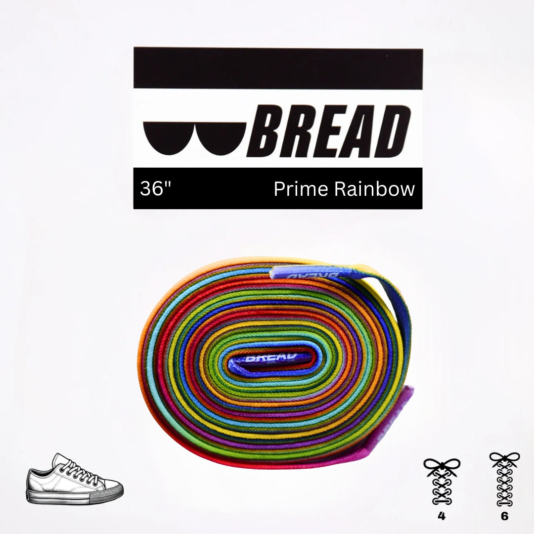 Prime Rainbow Shoelaces