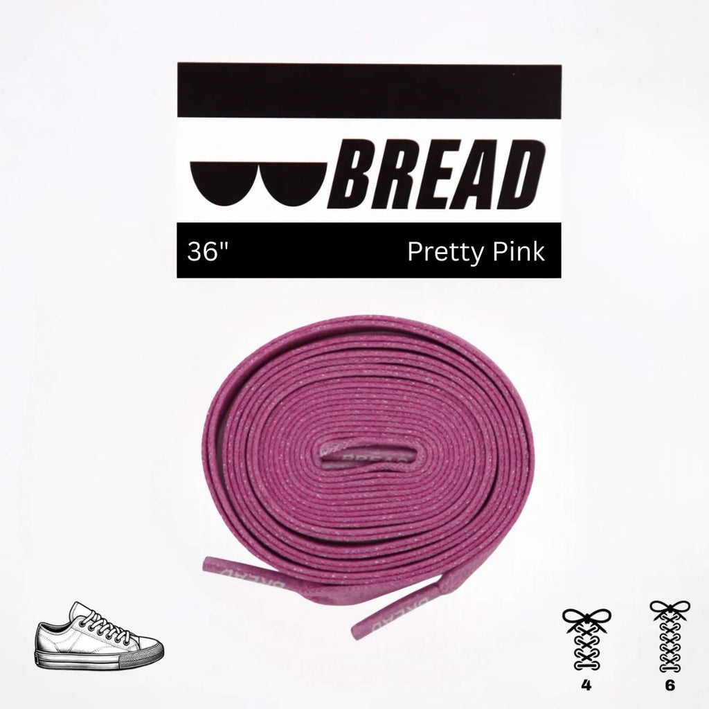 Pretty Pink Shoelaces
