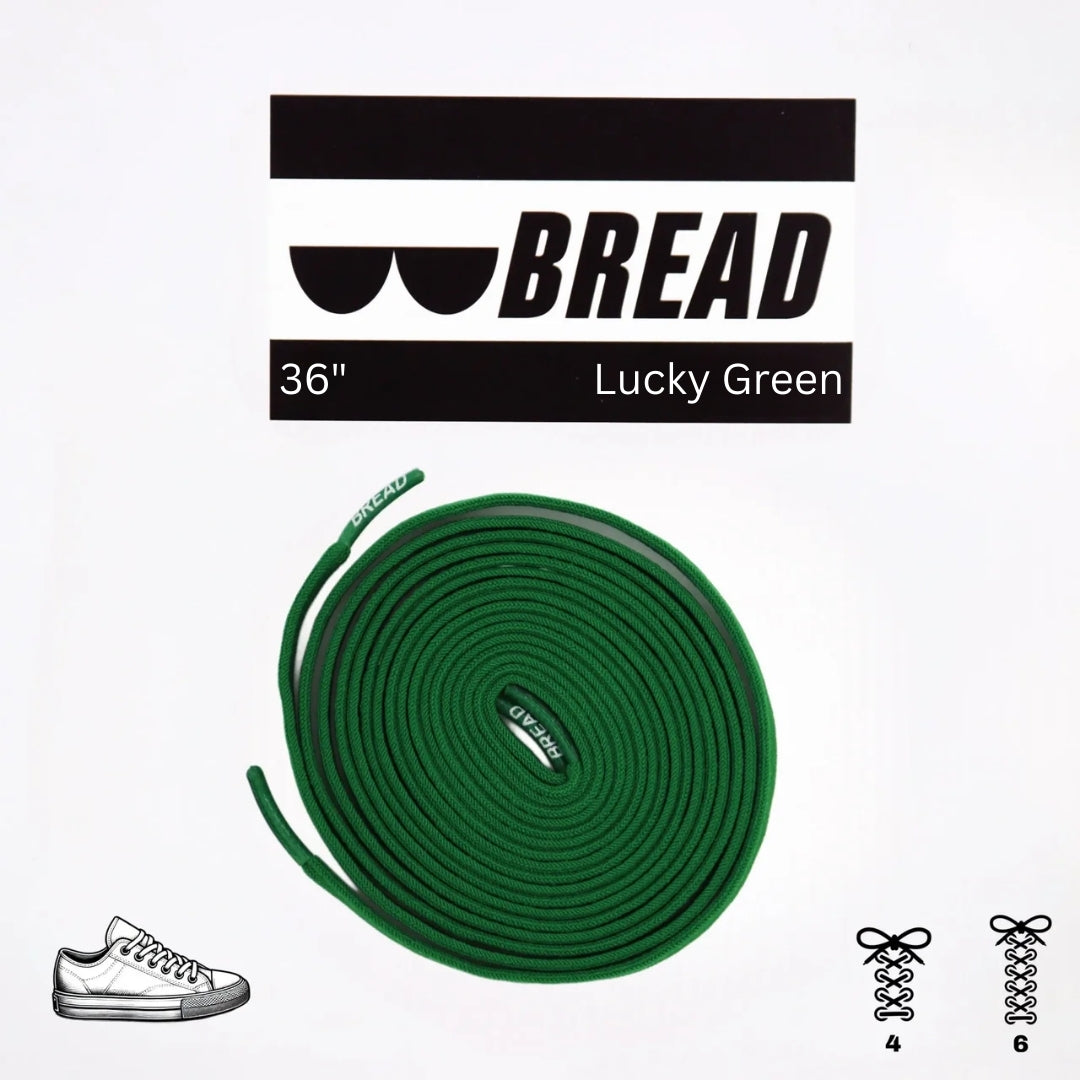 Lucky Green Shoelaces