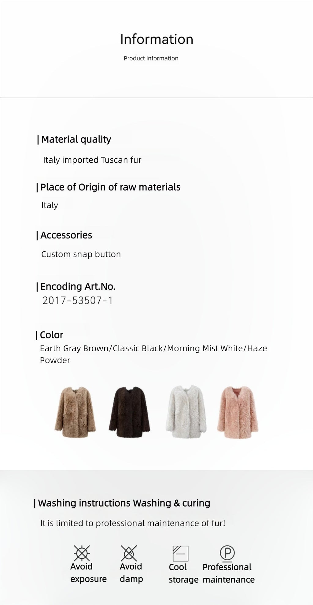 Fireladyfur Women's Tuscan Sheepskin Winter Coat ‘Peach Oolong’