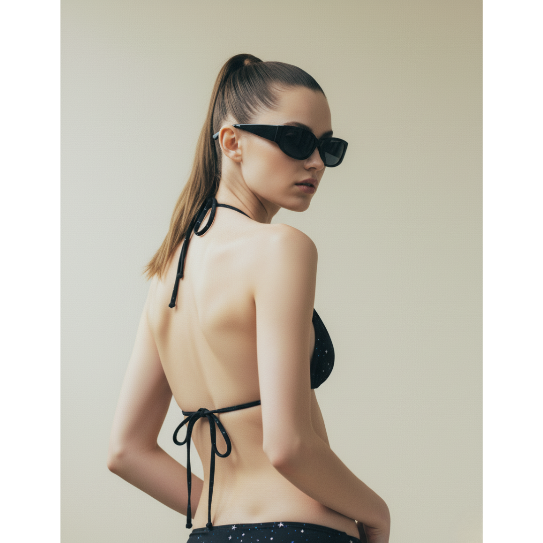 Triangle Bikini Top | NIGHT SKY