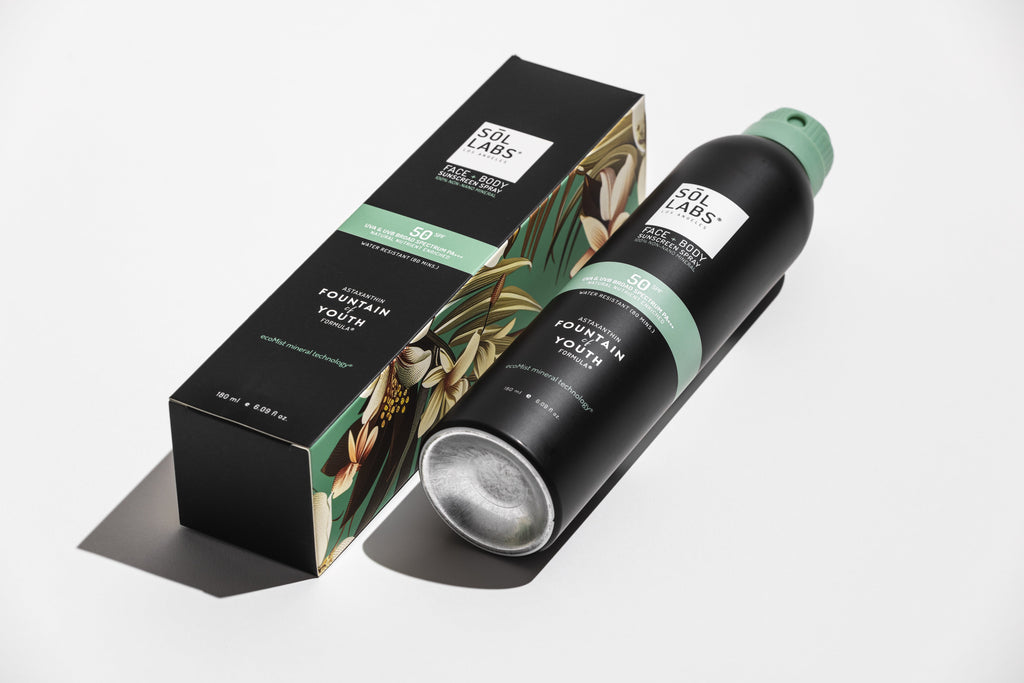 SOL LABS® Natural Mineral SPF 50 Sheer Mist Broad Spectrum UVA/UVB Protection & Hydrating Formula