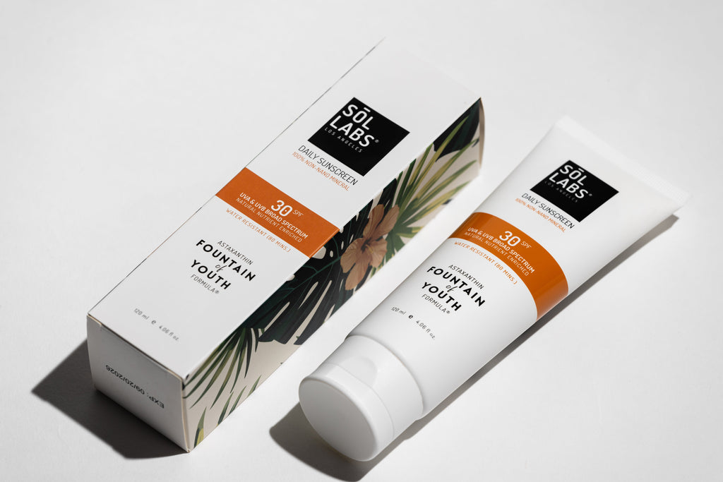 SOL LABS® Natural Mineral SPF 30 Daily Sunscreen Lotion Broad Spectrum UVA/UVB Protection & Hydrating Formula