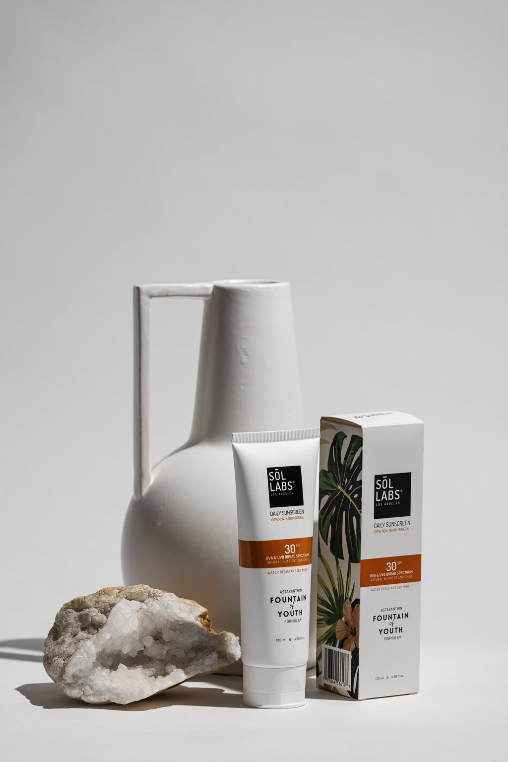 SOL LABS® Natural Mineral SPF 30 Daily Sunscreen Lotion Broad Spectrum UVA/UVB Protection & Hydrating Formula
