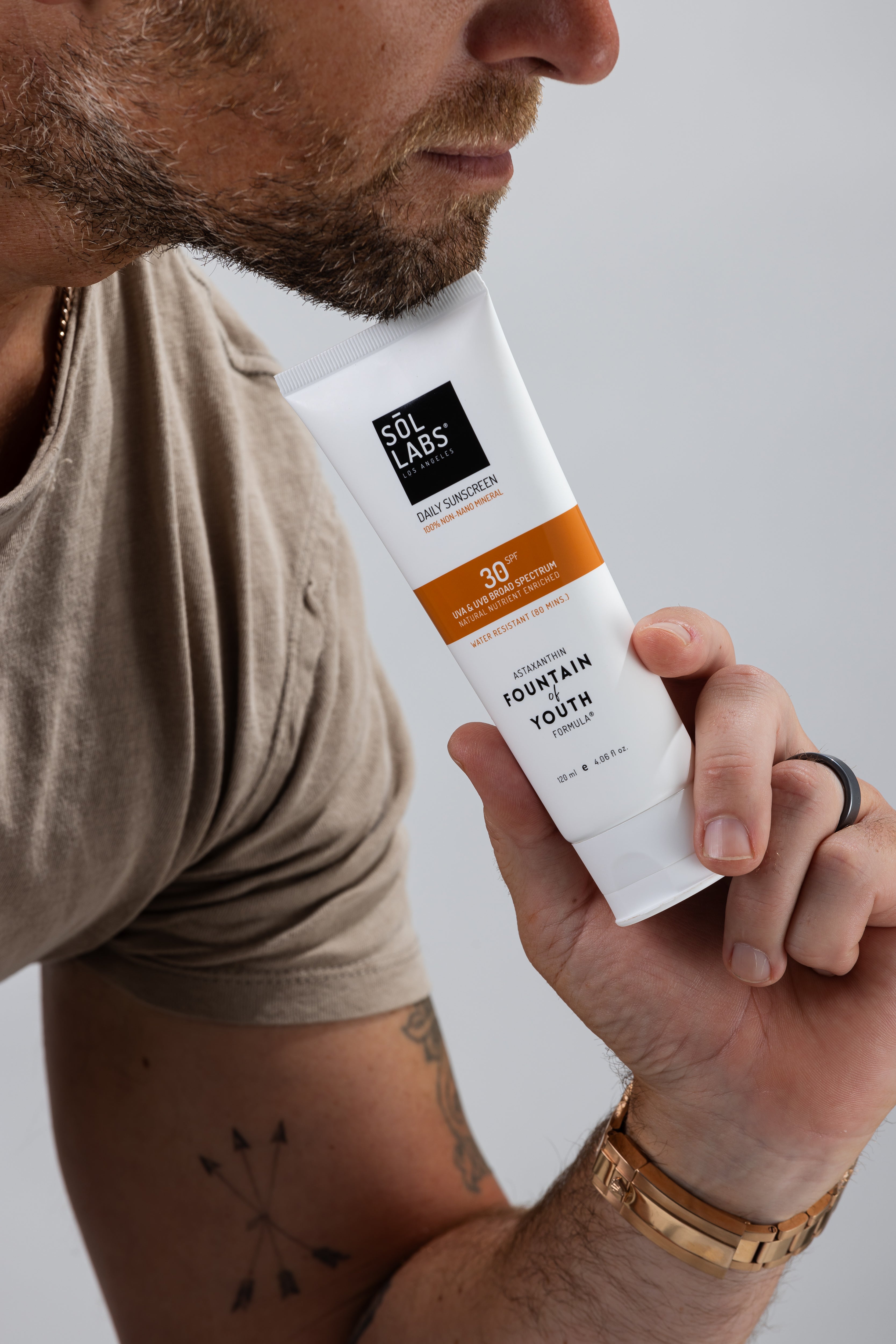 SOL LABS® Natural Mineral SPF 30 Daily Sunscreen Lotion Broad Spectrum UVA/UVB Protection & Hydrating Formula