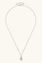 Moissanite Silver Necklace