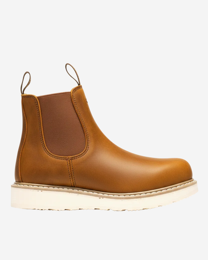 ROCKROOSTER Capitola Men's 6" Brown Wedge Work Boots | SAP102