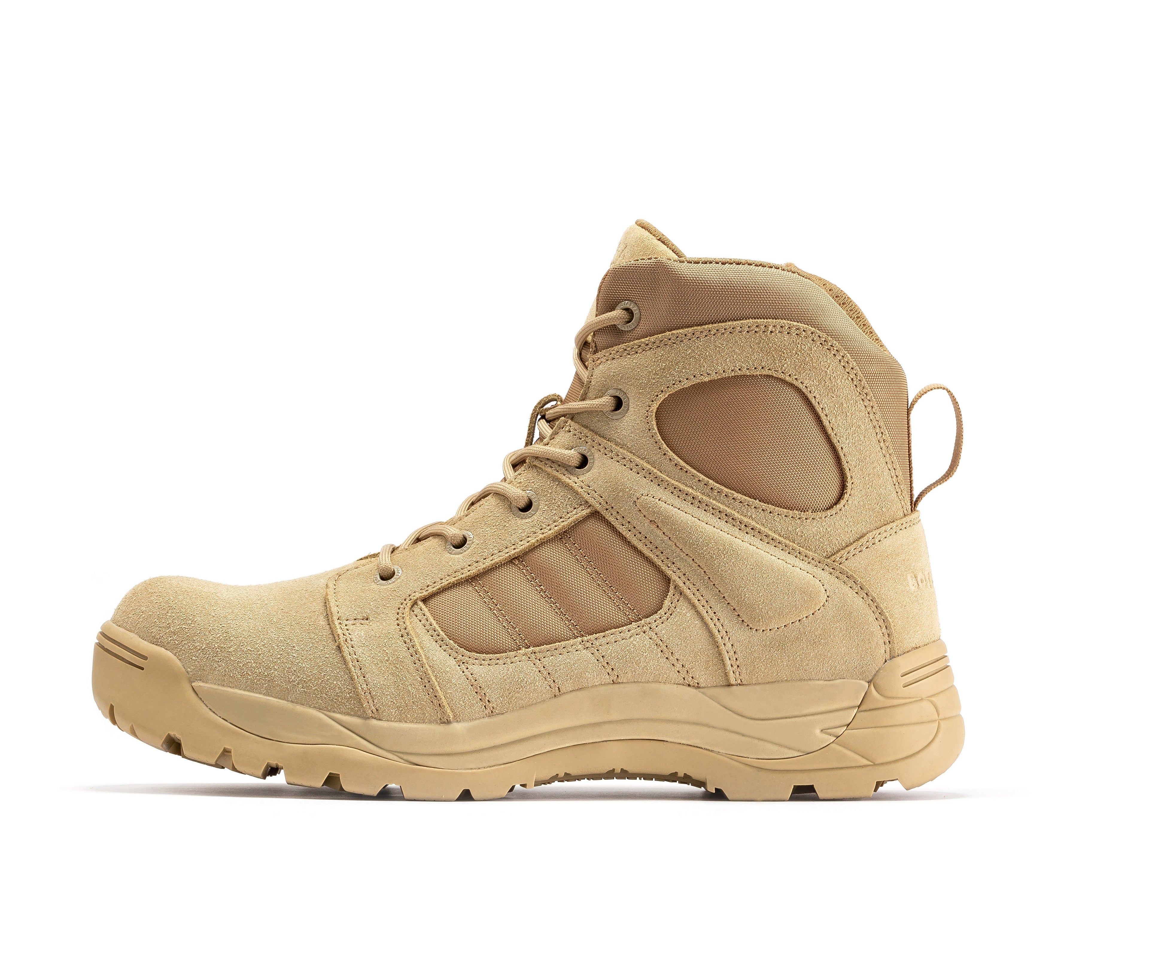Botas Pro Sand Men's 6" Side Zipper Rubber Sole Tactical Boots | BMP110