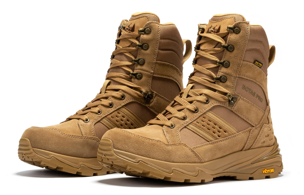 Botas Pro Sand 8" Waterproof Tactical Boots with VIBRAM® Traction Lug Outsole | BP22810