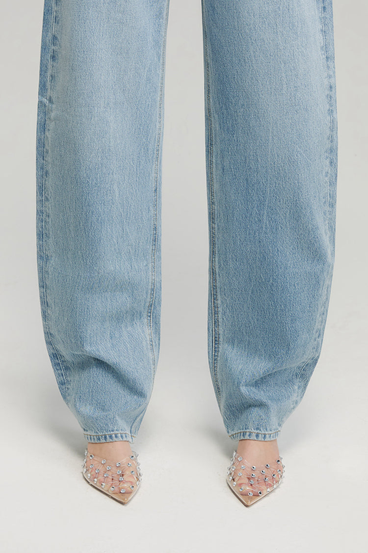 Moon Curve Jeans | HJ031