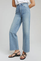 The Cityer Crop Wide Jeans | HJ009