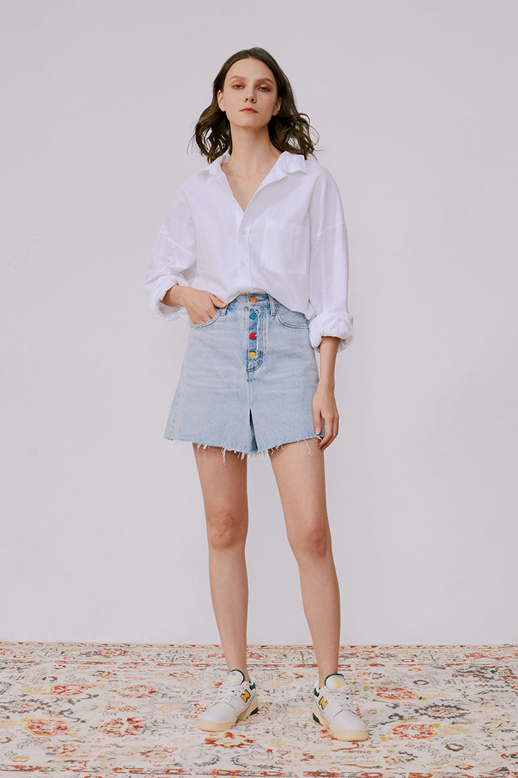 Rainbow Pleat Skort | HJ119