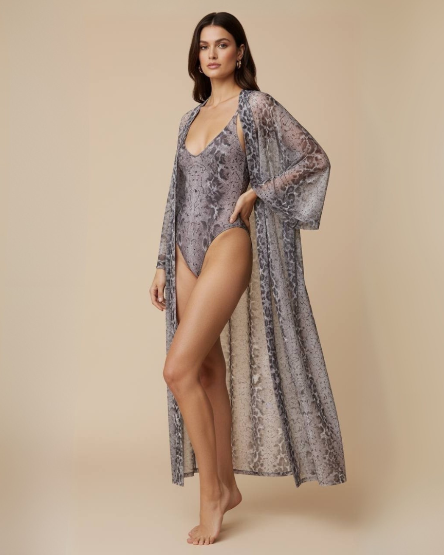 Luxe One-Piece Swimsuit | SNAKE