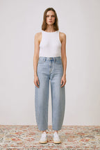 Queens Of Noise High Rise Barrel Jeans | HJ026