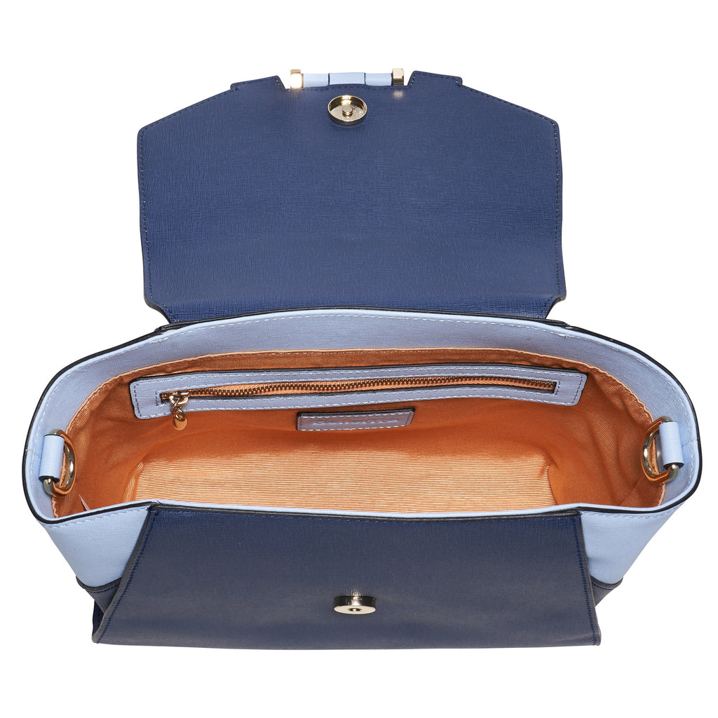 Koi Small Blue Satchel
