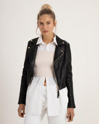 Midi Biker Jacket
