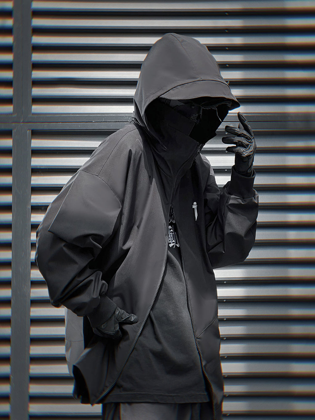 Black Tech Jacket | HiJ35