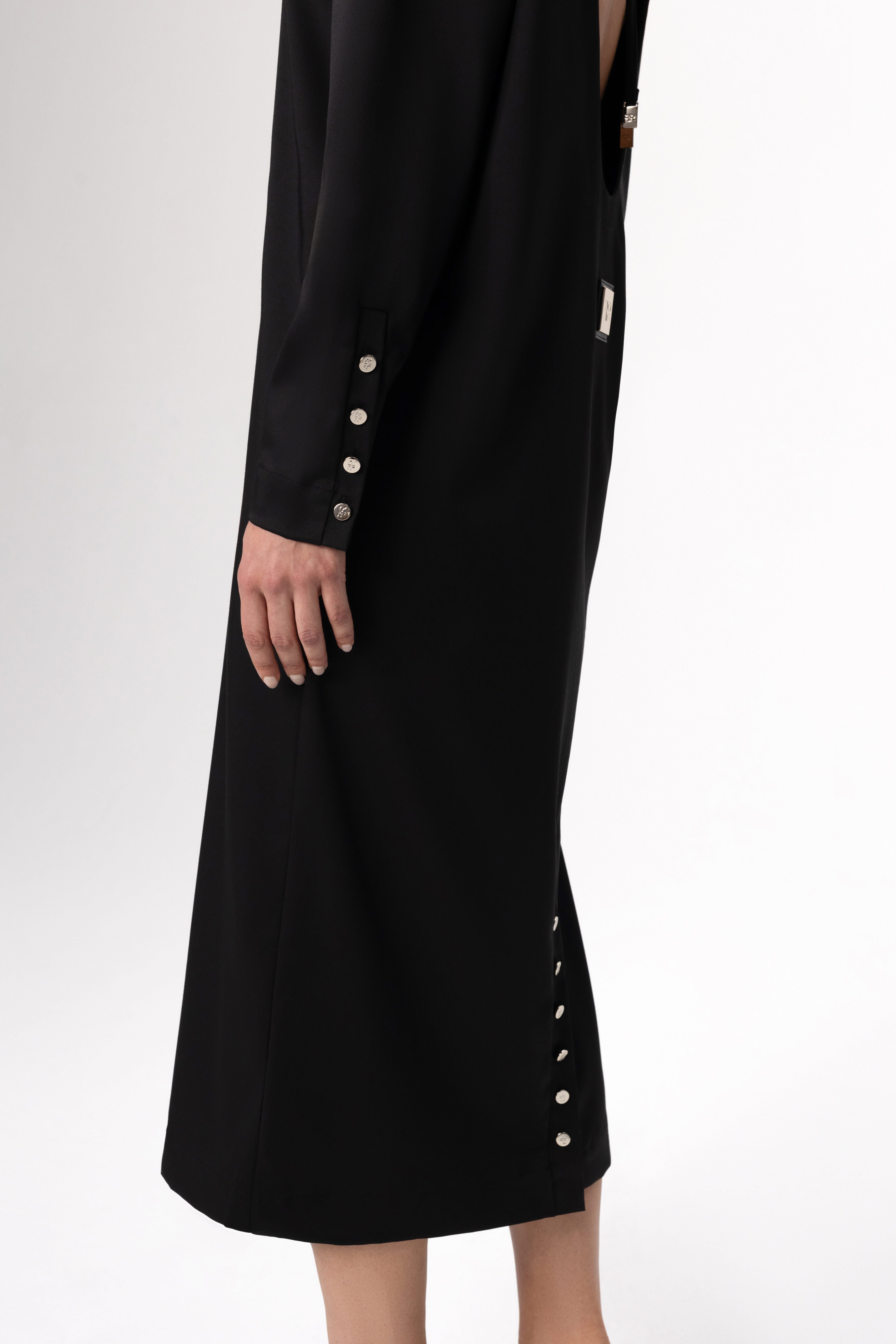 Elegant Open Back Dress