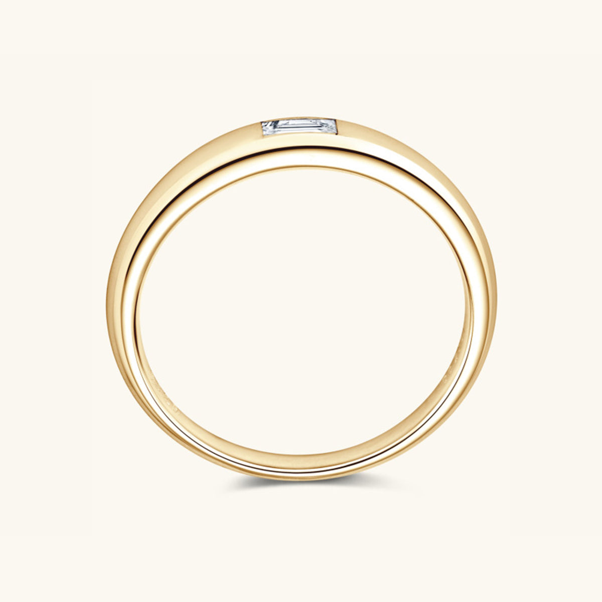 Moissanite Wedding Ring