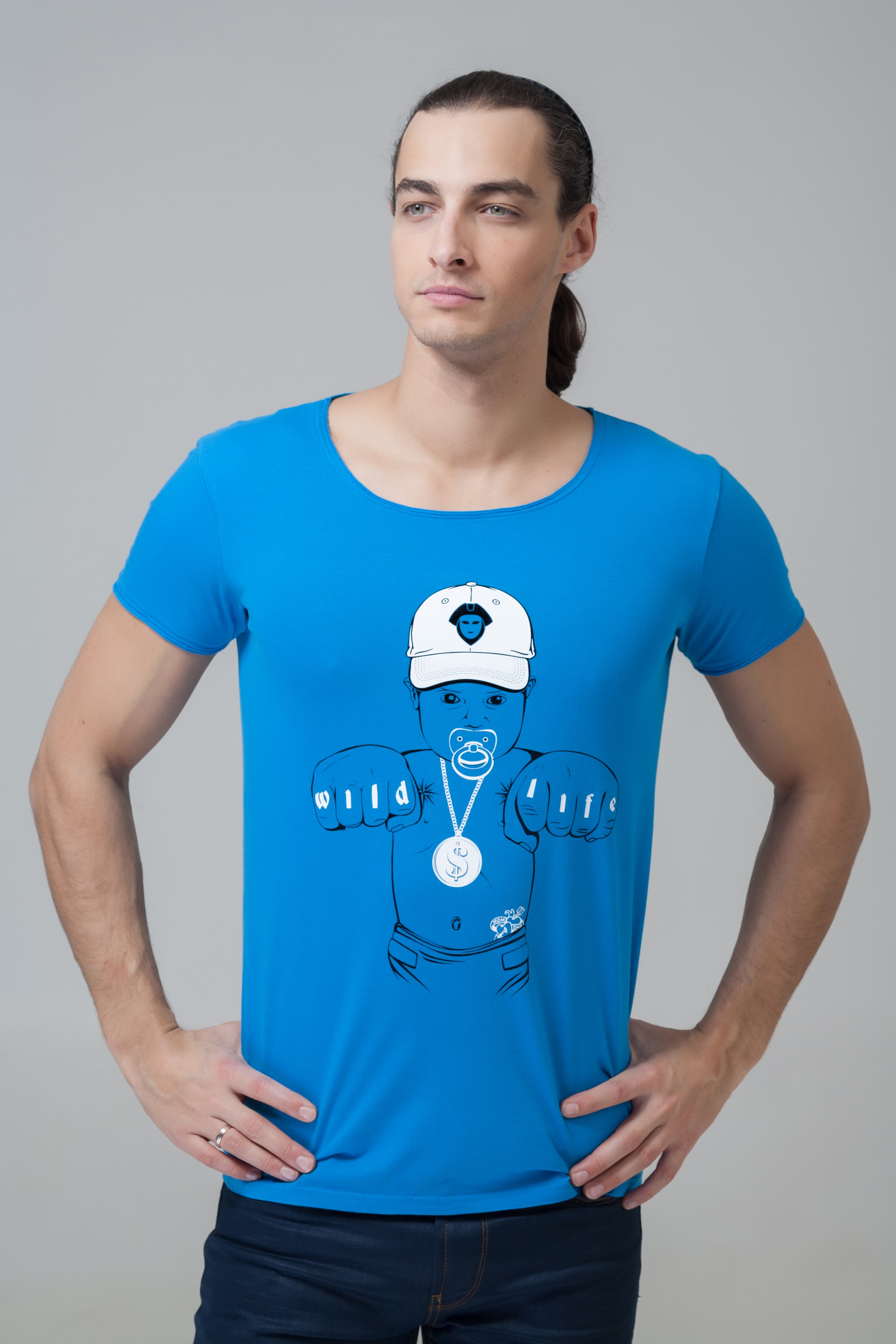 POPLINE Wild Life Short Sleeve Tee