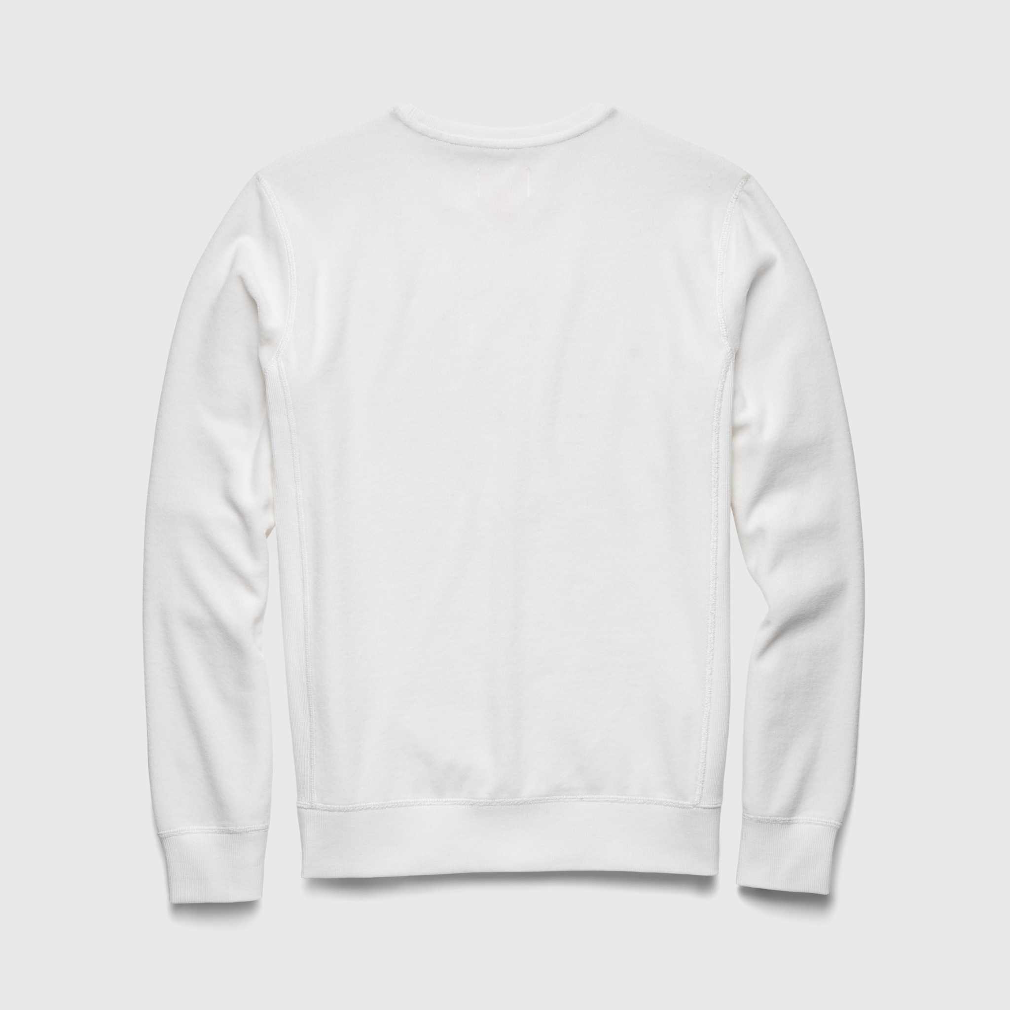 Butch Terry Crewneck | Brilliant White
