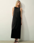 Fireladyfur Women's Acetate Wool A-Line Dress ‘Corridor Stride’